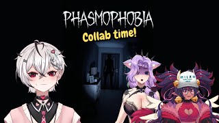 PHASMOPHOBIA Vtubers hunt ghosts together 2 [upl. by Pomfrey]