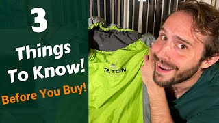 Teton 20F TrailHead Sleeping Bag Review  Backcountry Forward [upl. by Rehpotisrhc976]