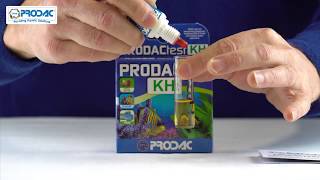 PRODACTEST KH  How to check carbonate hardness with Prodactest [upl. by Saito]