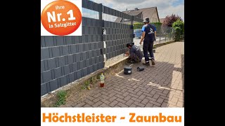 Zaunbau Salzgitter Zaunarbeit Salzgitter Zaunmontage Salzgitter Doppelstabmattenzaun Salzgitter [upl. by Etnaihc]