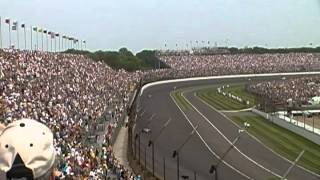 2011 Indy 500 Finish  Wheldon passes Hildebrand [upl. by Canty56]