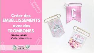 COMMENT CRÉER DES EMBELLISSEMENTS AVEC DES TROMBONES grands modèles ❤️ cest trop beau [upl. by Ailey429]