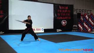 Robert Natera Advance Forms Grand Championship at Texas State Championships 2013 [upl. by Sirret205]