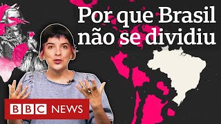 Por que o Brasil continuou um só e a América espanhola se dividiu após independência [upl. by Puri]