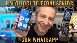 SMARTPHONE PER ANZIANI con WHATSAPP Recensione SAIET LINK 4 e STS600 [upl. by Burnett]