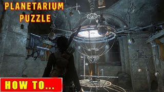 Rise of the Tomb Raider  Planetarium puzzle walkthrough Path of the Deathless 4K 60fps [upl. by Nnylyoj905]