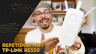 LIGANDO PELA PRIMEIRA VEZ REPETIDOR WIFI TPLINK RE550 AC1900 REPETIDOR WIFI ONEMESH 24 E 5GHZ [upl. by Hazem]