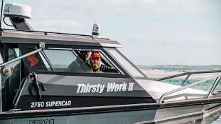 Mark Hateley’s Stabicraft 2750 Supercab in Ansons Bay Tasmania [upl. by Paryavi]