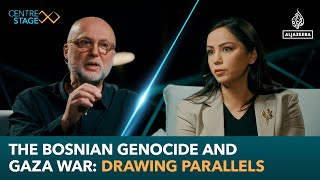 The Bosnian Genocide and Gaza War Drawing Parallels  Centre Stage [upl. by Sanferd]