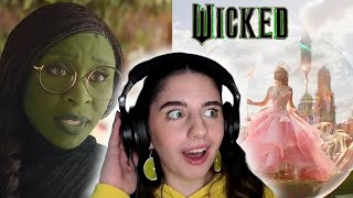 THIS LOOKS AMAZING  Wicked  First Look Reaction [upl. by Nylirrej]