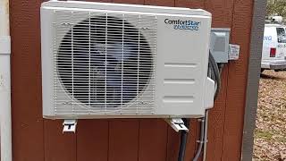 HvacRepairGuy 2023 ComfortStar Brand Ductless Mini Split Reviews [upl. by Shifra]