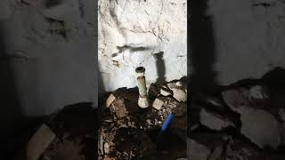 Fixing old plumbing thats damaged old galvanized pipe and rough shape [upl. by Blanche]