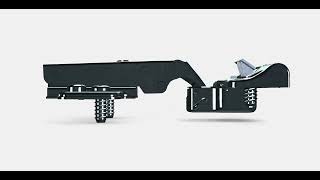 KOMPLEMENT Soft closing hinge  3DArt  WebAR [upl. by Aciamaj]