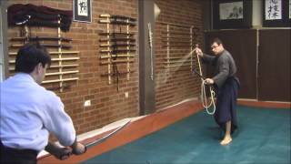 Ogawa Ryu  Valencia Training 2013  Kusarigama [upl. by Noemis]