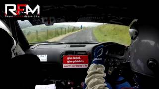 Sligo Stages Rally 2017  Art McCarrickLeigh Cavanagh  Stage 5 [upl. by Ahseeyt]