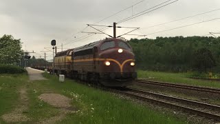 Tog i Danmark 4  Betonelementer til metroen  MY1146 og 1814 med CG6661 [upl. by Mariand]