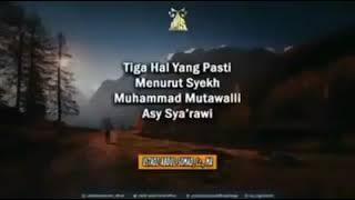 Pesan Syekh Muhammad Mutawalli AsySyarawi  Ustadz Abdul Somad [upl. by Valora827]