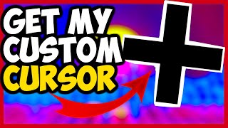 How To Get a CUSTOM crosshair CURSOR Like Mongraal In Fortnite [upl. by Ajidahk]