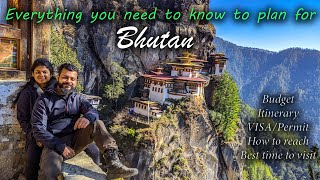 How to plan Bhutan trip in 2023  Budget  Itinerary  Permit  Complete Travel Guide [upl. by Masha879]