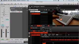 Tip How to Sample mp3 files into Maschine using Logic Pro [upl. by Cassidy]