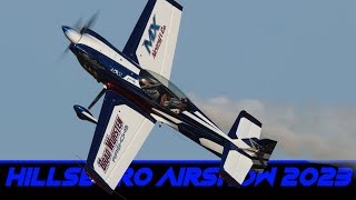 Extreme aerobatics in a MX2  Brad Wursten  Oregon Airshow 3D Binaural Audio🎧 [upl. by Elvis]