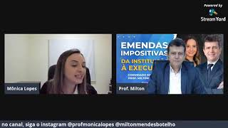 EMENDAS IMPOSITIVAS AO ORÇAMENTO MUNICIPAL [upl. by Redford]