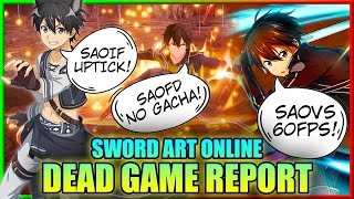 60FPS in SAOVS NO GACHA in SAOFD and SAOIF Trends UP  Dead Game Report May 2024 [upl. by Fogg]