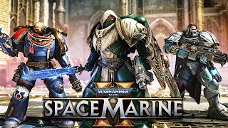 Warhammer 40k Space Marine 2 NEW Gameplay Weapons Bosses PVP Multiplayer and Deep Customization [upl. by Tahp868]