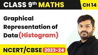 Graphical Representation of Data Histogram  Class 9 Maths Chapter 14 [upl. by Mcnalley]