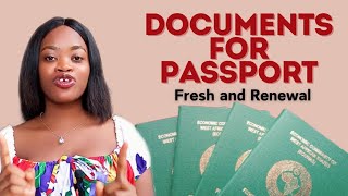 List Of Documents For Passport Application 2024 passportrenewal passportapplyonline travelabroad [upl. by Annawoj]