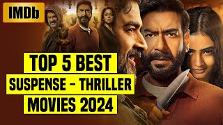 Top 5 Best Suspense Thriller Movies In Hindi 2024 IMDb  You Shouldnt Miss [upl. by Yrneh218]