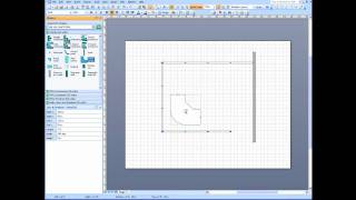 Visio Office Cubicle Layout Part 1 [upl. by Ana]