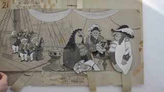 Captain Pugwash  demonstrating John Ryans animation technique [upl. by Veneaux652]