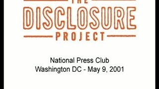 The Disclosure Project  National Press Club 2001  720p HD [upl. by Carlen]