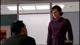 Mad Men  Peggy gives notice to Don Draper Season 5 [upl. by Agbogla]