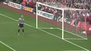 Thierry Henrys amazing goal vs Manchester United [upl. by Fielding]