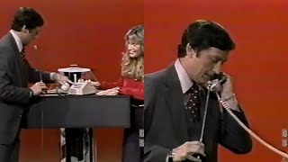 Card Sharks 394 October 29 1979 Jim calls the Home Viewer Sweepstakes Winner [upl. by Norvan]