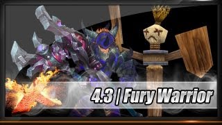 Guide  Warrior  Fury Patch 43  Talents  Glyphs  Stats  Gems  Enchants  Rotation [upl. by Eceerahs]