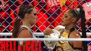 Ronda Rousey vs Bianca Belair  Hell In A Cell  WWE November 4 2024 [upl. by Eahsel]