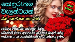 ❣️ සොඳුරුතම වැලන්ටයින් ❣️  කෙටි කතාවකි  Valentines day special Anudi amp Dinesh Novels [upl. by Morten]