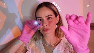 ASMR  EXAME DOS NERVOS CRANIANOS COM TASCAM 🤯 [upl. by Krispin]