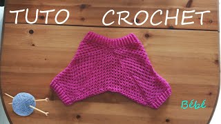 TUTO CROCHET Comment faire une sarouel [upl. by Afihtan]