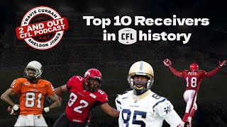 Top 10 Receivers in CFL History [upl. by Navoj939]