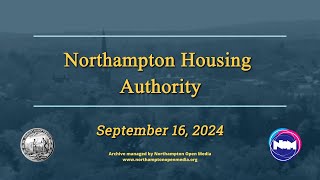 Northampton Housing Authority 91624 [upl. by Ledoux933]