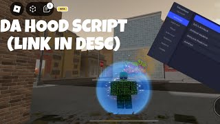 Roblox Da Hood Script Works Link In Desc Discord viral roblox dahood script [upl. by Lehcim]