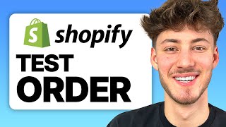 How to do a test order on shopify 2024 [upl. by Hcire]