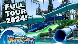 Tour Knotts Soak City 2024 [upl. by Nomolas]