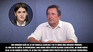 BALKAN INFO Lane Gutović  Niko nema ništa protiv Brnabić što je lezbejka nego što je premijerka [upl. by Nachison]