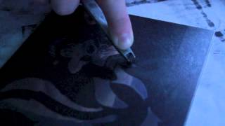 Using a Roulette  Etching Video Other Processes [upl. by Gnilsia]