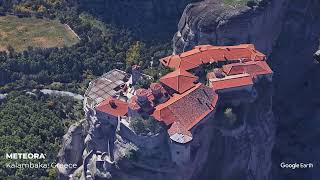 Meteora Suspended monasteries Kalambaka Greece [upl. by Aenehs894]